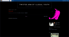 Desktop Screenshot of illegalyouth.blogspot.com