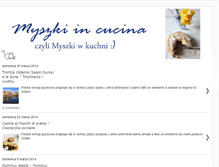 Tablet Screenshot of myszkincucina.blogspot.com