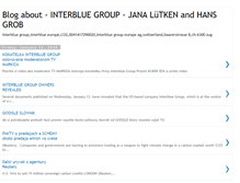 Tablet Screenshot of interbluegroup.blogspot.com