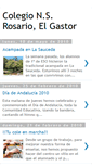 Mobile Screenshot of colegioelgastor.blogspot.com