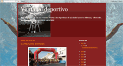 Desktop Screenshot of deporteandoenlaciudad.blogspot.com