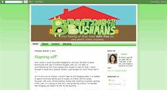 Desktop Screenshot of budgetingwiththebushmans.blogspot.com