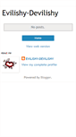 Mobile Screenshot of evilishy-devilishy.blogspot.com