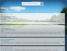 Tablet Screenshot of androidideasblog.blogspot.com
