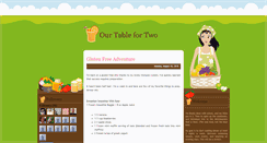 Desktop Screenshot of jnjtablefortwo.blogspot.com