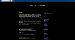 Desktop Screenshot of darling-denise.blogspot.com