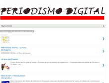 Tablet Screenshot of periodismodigital1122.blogspot.com