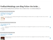 Tablet Screenshot of forblackweddings.blogspot.com