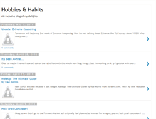 Tablet Screenshot of hobbies-and-habits.blogspot.com