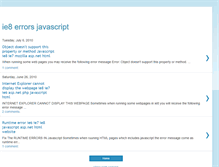 Tablet Screenshot of ie8troubleshoot.blogspot.com