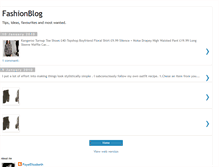 Tablet Screenshot of fayeelizafashion.blogspot.com