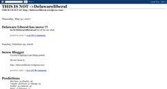 Desktop Screenshot of delawareliberal.blogspot.com