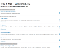 Tablet Screenshot of delawareliberal.blogspot.com