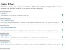 Tablet Screenshot of epplereffect.blogspot.com