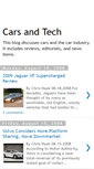 Mobile Screenshot of carsandtech.blogspot.com
