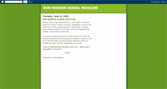 Desktop Screenshot of mxnmodernherbal.blogspot.com
