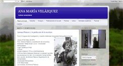 Desktop Screenshot of anamariavelazquezanderson.blogspot.com