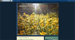 Desktop Screenshot of aideysblog.blogspot.com