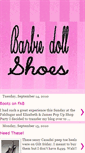 Mobile Screenshot of barbiedollshoes.blogspot.com