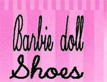 Tablet Screenshot of barbiedollshoes.blogspot.com