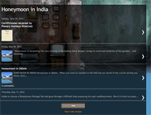 Tablet Screenshot of honeymoonguideindia.blogspot.com