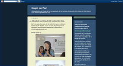 Desktop Screenshot of grupodelsur.blogspot.com