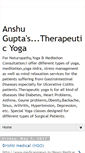 Mobile Screenshot of anshuguptastherapeuticyoga.blogspot.com