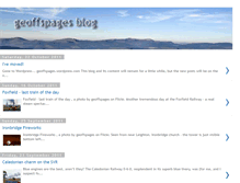 Tablet Screenshot of geoffspages.blogspot.com