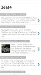 Mobile Screenshot of 2eat4.blogspot.com