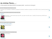 Tablet Screenshot of cilinha-asminhasflores.blogspot.com