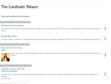 Tablet Screenshot of cardinalspalace.blogspot.com