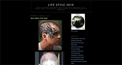 Desktop Screenshot of live-style-2010.blogspot.com