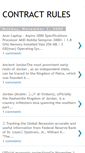 Mobile Screenshot of contract-rule.blogspot.com