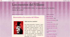 Desktop Screenshot of loscuentosdelvillano.blogspot.com