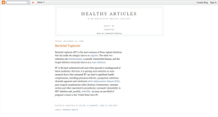 Desktop Screenshot of healthy-article-centre.blogspot.com