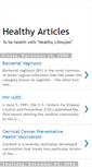 Mobile Screenshot of healthy-article-centre.blogspot.com