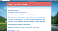 Desktop Screenshot of metafisicacdelu.blogspot.com