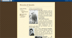 Desktop Screenshot of morenitadequindio.blogspot.com