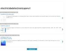 Tablet Screenshot of electricidadelectronicaperu1.blogspot.com