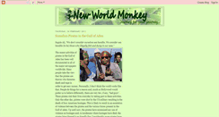 Desktop Screenshot of newworldmonkey.blogspot.com