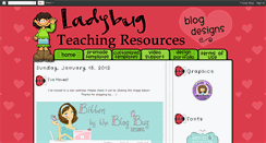 Desktop Screenshot of ladybugresources.blogspot.com