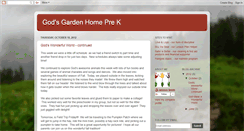 Desktop Screenshot of godsgardenhomeprek.blogspot.com
