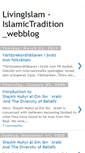 Mobile Screenshot of livingislam-islamictradition.blogspot.com