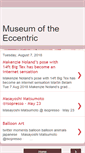 Mobile Screenshot of museumoftheeccentric.blogspot.com