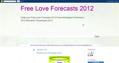 Desktop Screenshot of freeloveforecasts2012.blogspot.com