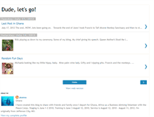 Tablet Screenshot of dudeletsgo.blogspot.com