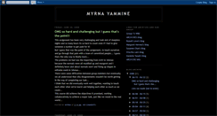 Desktop Screenshot of myrnayamminearch1392-2008.blogspot.com