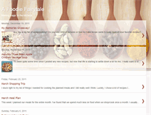 Tablet Screenshot of foodiefairytale.blogspot.com