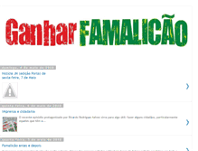 Tablet Screenshot of ganharfamalicao.blogspot.com