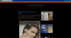 Desktop Screenshot of listenyourheart-radio.blogspot.com